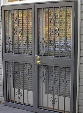 Iron Security Doors And Patio Gates Doors Custom Made In Maryland